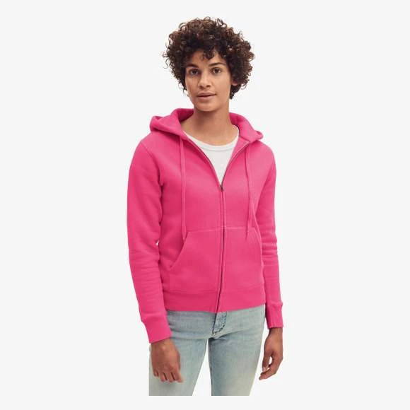 FRUIT OF THE LOOM 62-118-0 - Premium Hooded Sweat Jacket Lady-Fit 3 FRUIT OF THE LOOM 62-118-0 - Premium Hooded Sweat Jacket Lady-Fit