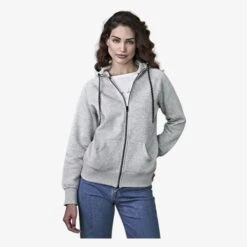 5436 - Ladies Hooded Zip Sweat
