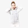 KARIBAN K464 - Sweat-shirt Zippé Capuche Femme