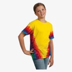 TD005J - Kids Rainbow Vee T