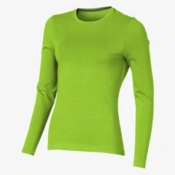 Elevate 38019 - T-shirt Bio Manches Longues Pour Femmes Ponoka