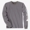 Carhartt Ek231 - T-shirt Logo Manches Longues -Karioact Boutique aHR0cDovL21lZGlhMi5kZXNpZ25wYXJ0bmVyLmZyL2MvcC1NVC8xMzI5Ni5qcGc