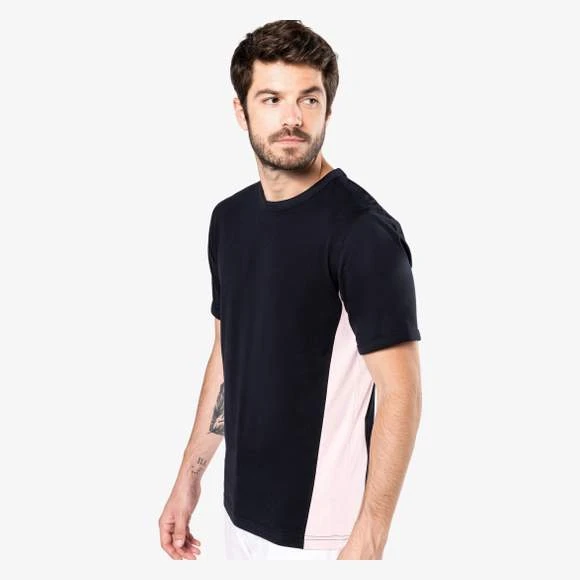 KARIBAN K340 - Tiger - T-shirt Bicolore Manches Courtes 3 KARIBAN K340 - Tiger - T-shirt Bicolore Manches Courtes