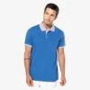 KARIBAN K258 - Polo Piqué Bicolore Homme -Karioact Boutique aHR0cDovL21lZGlhMi5kZXNpZ25wYXJ0bmVyLmZyL2MvcC1NVC8xNDQ5Ny5qcGc