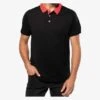 KARIBAN K260 - Polo Jersey Bicolore Homme -Karioact Boutique aHR0cDovL21lZGlhMi5kZXNpZ25wYXJ0bmVyLmZyL2MvcC1NVC8xNDQ5OS5qcGc