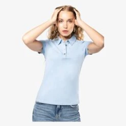 KARIBAN K263 - Polo Jersey Manches Courtes Femme