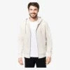 KARIBAN K4030 - Sweat-shirt à Capuche écoresponsable à Fermeture Zippée Homme