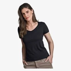 5005 - Women's Luxury V-neck Tee