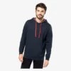KARIBAN K4013 - Sweat-shirt à Capuche Contrastée à Motifs Unisexe -Karioact Boutique aHR0cDovL21lZGlhMi5kZXNpZ25wYXJ0bmVyLmZyL2MvcC1NVC8xNzQyMy5qcGc