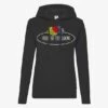 012038A - Ladies Vintage Hooded Sweat Large Logo Print