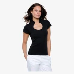 KK755 - Corporate Top Keyhole Neck