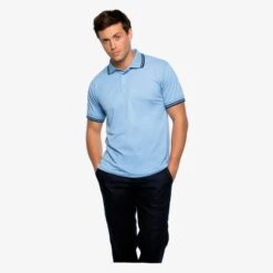 KK409 - Tipped Piqué Poloshirt
