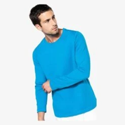 KARIBAN K359 - T-shirt Homme Manches Longues Encolure Ronde