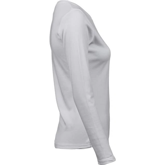 590 - Ladies LS Interlock T-Shirt 11 590 - Ladies LS Interlock T-Shirt – Image 9