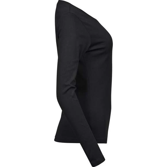 590 - Ladies LS Interlock T-Shirt 7 590 - Ladies LS Interlock T-Shirt – Image 5