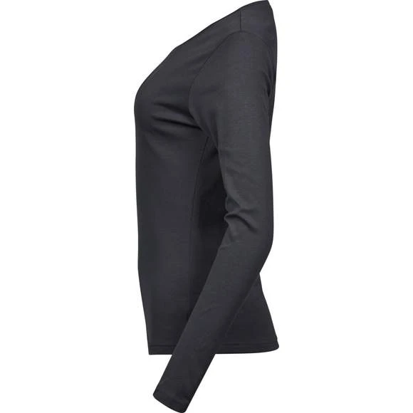 590 - Ladies LS Interlock T-Shirt 18 590 - Ladies LS Interlock T-Shirt – Image 16