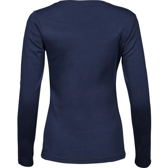 590 - Ladies LS Interlock T-Shirt 13 590 - Ladies LS Interlock T-Shirt – Image 11