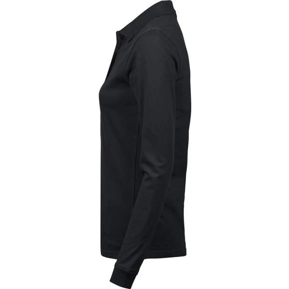 146 - Ladies Luxury LS Stretch Polo 6 146 - Ladies Luxury LS Stretch Polo – Image 4