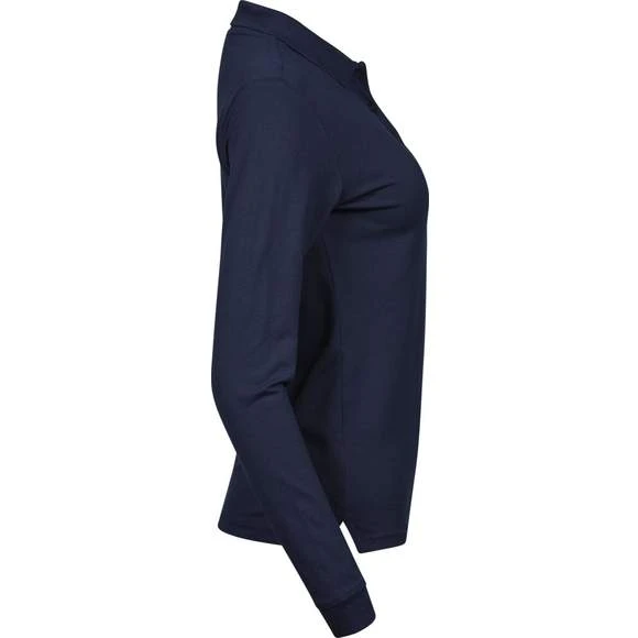 146 - Ladies Luxury LS Stretch Polo 15 146 - Ladies Luxury LS Stretch Polo – Image 13