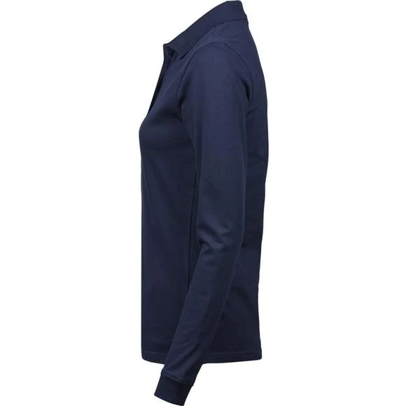 146 - Ladies Luxury LS Stretch Polo 14 146 - Ladies Luxury LS Stretch Polo – Image 12