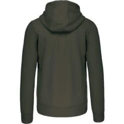 KARIBAN K454 - Sweat-shirt Capuche Zippé Unisexe -Karioact Boutique aHR0cDovL21lZGlhMi5kZXNpZ25wYXJ0bmVyLmZyL2MvcC82ODU0LzY4NTQtMzY3MC0yLmpwZw