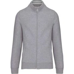 KARIBAN K456 - Veste Molleton Zippée Homme -Karioact Boutique aHR0cDovL21lZGlhMi5kZXNpZ25wYXJ0bmVyLmZyL2MvcC82ODU2LzY4NTYtMzY3Mi0xLmpwZw