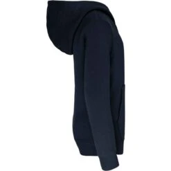 KARIBAN K453 - Sweat-shirt Capuche Contrastée Enfant -Karioact Boutique aHR0cDovL21lZGlhMi5kZXNpZ25wYXJ0bmVyLmZyL2MvcC82ODUzLzY4NTMtNTQwNy0zLmpwZw