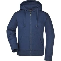 James & Nicholson JN053 - Ladies' Hooded Jacket -Karioact Boutique aHR0cDovL21lZGlhMi5kZXNpZ25wYXJ0bmVyLmZyL2MvcC83NzU3Lzc3NTctMTA3NDQtMS5qcGc