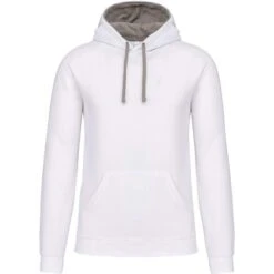 KARIBAN K465 - Sweat-shirt Capuche Contrastée Femme -Karioact Boutique aHR0cDovL21lZGlhMi5kZXNpZ25wYXJ0bmVyLmZyL2MvcC84NjI0Lzg2MjQtNTQwOS0xLmpwZw