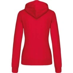 KARIBAN K467 - Sweat-shirt Zippé Capuche Contrastée Femme -Karioact Boutique aHR0cDovL21lZGlhMi5kZXNpZ25wYXJ0bmVyLmZyL2MvcC84NjI2Lzg2MjYtMTMyNi0yLmpwZw