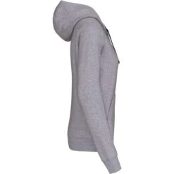 KARIBAN K467 - Sweat-shirt Zippé Capuche Contrastée Femme -Karioact Boutique aHR0cDovL21lZGlhMi5kZXNpZ25wYXJ0bmVyLmZyL2MvcC84NjI2Lzg2MjYtNTQwOC0zLmpwZw