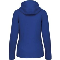 KARIBAN K464 - Sweat-shirt Zippé Capuche Femme -Karioact Boutique aHR0cDovL21lZGlhMi5kZXNpZ25wYXJ0bmVyLmZyL2MvcC84NjI3Lzg2MjctMTM4My0yLmpwZw