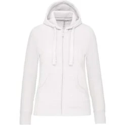 KARIBAN K464 - Sweat-shirt Zippé Capuche Femme -Karioact Boutique aHR0cDovL21lZGlhMi5kZXNpZ25wYXJ0bmVyLmZyL2MvcC84NjI3Lzg2MjctMTg1Ni0xLmpwZw