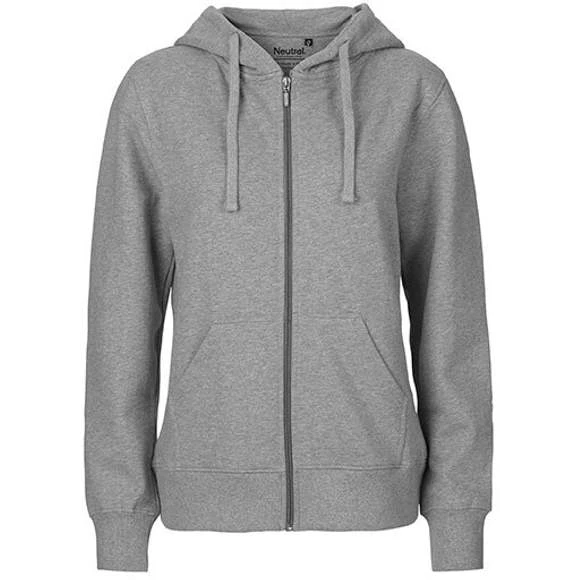 Neutral O83301 - Ladies Zip Hoodie 10 Neutral O83301 - Ladies Zip Hoodie – Image 8