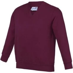 AC03J - Sweat-shirt à Col en V Pour Enfants Academy -Karioact Boutique aHR0cDovL21lZGlhMi5kZXNpZ25wYXJ0bmVyLmZyL2MvcC8xMDA4MC8xMDA4MC0xMzU5Mi0xLmpwZw