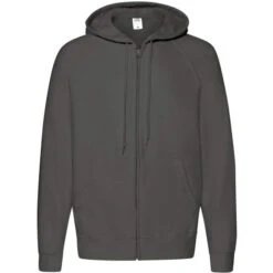 FRUIT OF THE LOOM 62-144-0 - Lightweight Hooded Sweat Jacket -Karioact Boutique aHR0cDovL21lZGlhMi5kZXNpZ25wYXJ0bmVyLmZyL2MvcC8xMDE4OC8xMDE4OC00MTUtMS5qcGc