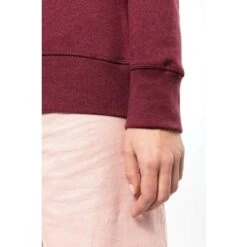 KARIBAN K481 - Sweat-shirt BIO Col Rond Manches Raglan Femme -Karioact Boutique aHR0cDovL21lZGlhMi5kZXNpZ25wYXJ0bmVyLmZyL2MvcC8xMDU4MC8xMDU4MC0xNDM4Ny0xMS5qcGc