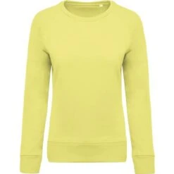 KARIBAN K481 - Sweat-shirt BIO Col Rond Manches Raglan Femme -Karioact Boutique aHR0cDovL21lZGlhMi5kZXNpZ25wYXJ0bmVyLmZyL2MvcC8xMDU4MC8xMDU4MC0xNzc1MS0xLmpwZw