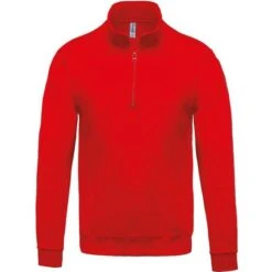 KARIBAN K478 - Sweat-shirt Col Zippé -Karioact Boutique aHR0cDovL21lZGlhMi5kZXNpZ25wYXJ0bmVyLmZyL2MvcC8xMDU5OS8xMDU5OS0xMjYyLTEuanBn
