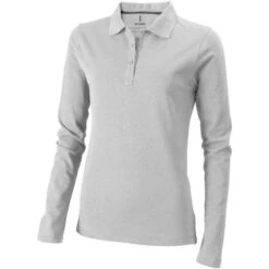 Elevate 38087 - Polo Manches Longues Pour Femmes Oakville -Karioact Boutique aHR0cDovL21lZGlhMi5kZXNpZ25wYXJ0bmVyLmZyL2MvcC8xMTQzNi8xMTQzNi0xMTc1Mi0xLmpwZw