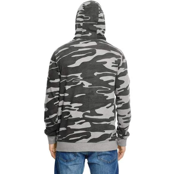8615 - Full Zip Camo Hooded Fleece Jacket 8 8615 - Full Zip Camo Hooded Fleece Jacket – Image 6