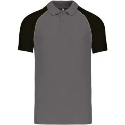 KARIBAN K226 - Polo Baseball -Karioact Boutique aHR0cDovL21lZGlhMi5kZXNpZ25wYXJ0bmVyLmZyL2MvcC8xMzU1LzEzNTUtMTQzNS0xLmpwZw