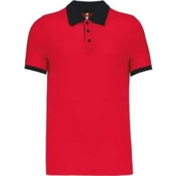 KARIBAN K258 - Polo Piqué Bicolore Homme -Karioact Boutique aHR0cDovL21lZGlhMi5kZXNpZ25wYXJ0bmVyLmZyL2MvcC8xNDQ5Ny8xNDQ5Ny0xMjY2LTEuanBn