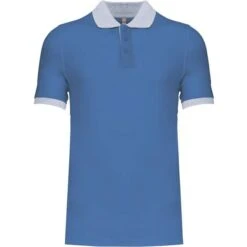 KARIBAN K258 - Polo Piqué Bicolore Homme -Karioact Boutique aHR0cDovL21lZGlhMi5kZXNpZ25wYXJ0bmVyLmZyL2MvcC8xNDQ5Ny8xNDQ5Ny0xNjU3OC0xLmpwZw