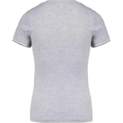 KARIBAN K394 - T-shirt Maille Piquée Col V Femme -Karioact Boutique aHR0cDovL21lZGlhMi5kZXNpZ25wYXJ0bmVyLmZyL2MvcC8xNDU0MS8xNDU0MS0xNDM3Ni0yLmpwZw