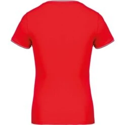 KARIBAN K394 - T-shirt Maille Piquée Col V Femme -Karioact Boutique aHR0cDovL21lZGlhMi5kZXNpZ25wYXJ0bmVyLmZyL2MvcC8xNDU0MS8xNDU0MS0xNDM3Ny0yLmpwZw