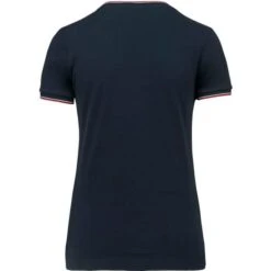 KARIBAN K394 - T-shirt Maille Piquée Col V Femme -Karioact Boutique aHR0cDovL21lZGlhMi5kZXNpZ25wYXJ0bmVyLmZyL2MvcC8xNDU0MS8xNDU0MS0xNjU3Ny0yLmpwZw