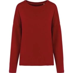 KARIBAN K471 - Sweat-shirt Femme "Loose" -Karioact Boutique aHR0cDovL21lZGlhMi5kZXNpZ25wYXJ0bmVyLmZyL2MvcC8xNDU1MS8xNDU1MS0xNzc0OC0xLmpwZw