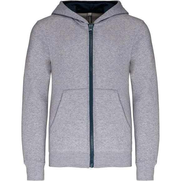 KARIBAN K486 - Sweat-shirt Zippé Capuche Enfant 7 KARIBAN K486 - Sweat-shirt Zippé Capuche Enfant – Image 5
