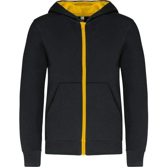 KARIBAN K486 - Sweat-shirt Zippé Capuche Enfant 19 KARIBAN K486 - Sweat-shirt Zippé Capuche Enfant – Image 17